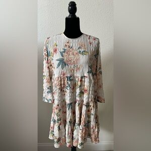 Zara floral dress
